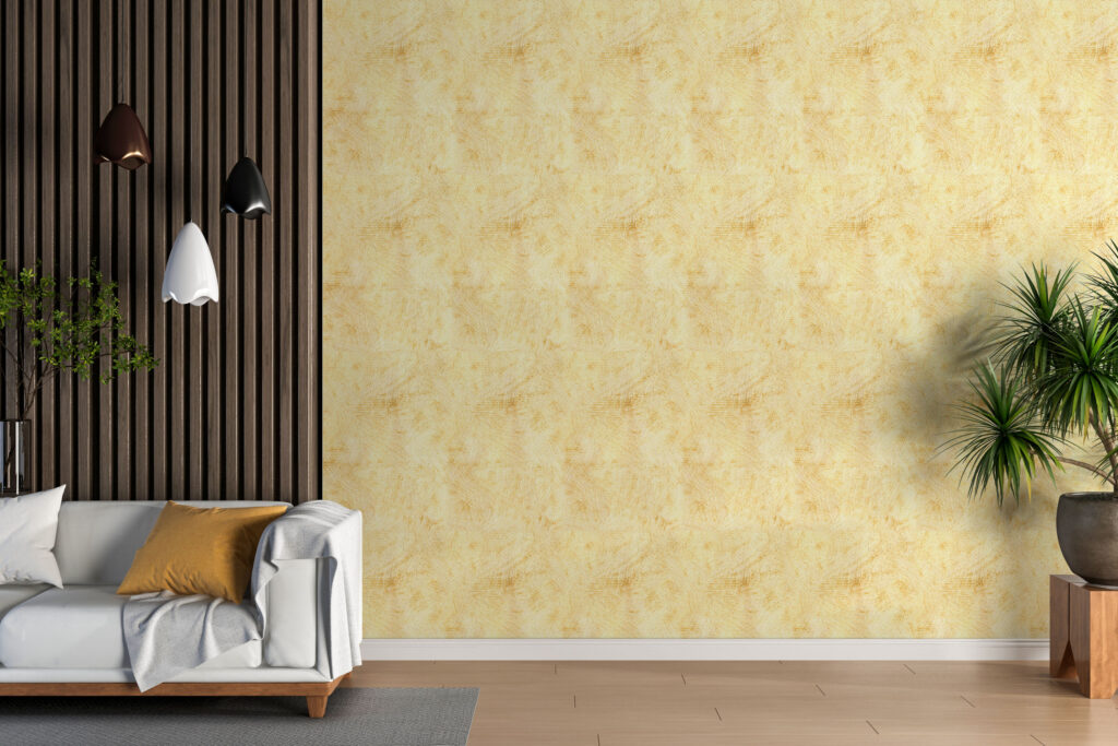 Coloured Canvas Graphic Wallpaper