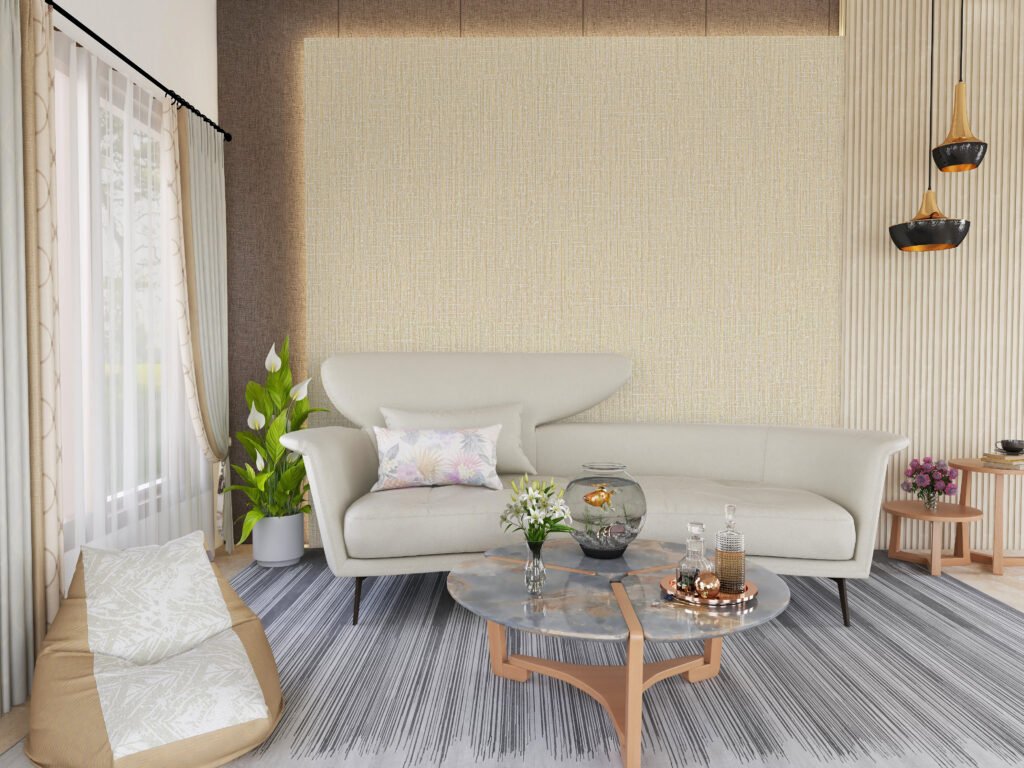 Rustico_GrassCloth wallpaper for wall-wallpaper manufacturer in india