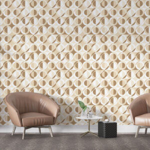 Vector geometric Circle wallpaper for wall