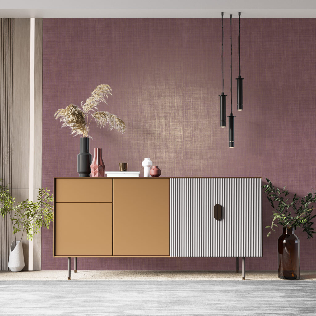 Eximus Wallpaper room interior showing catalog wallpaper for walls sample